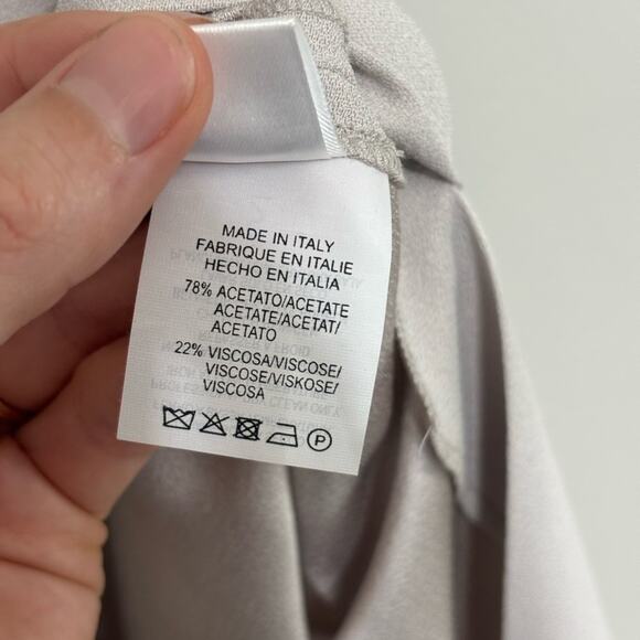 Antonelli Firenze V-Neck Split Hem Tunic Dress - Size 42 - Picture 6 of 7